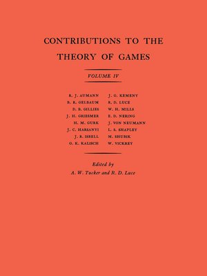 cover image of Contributions to the Theory of Games (AM-40), Volume 4